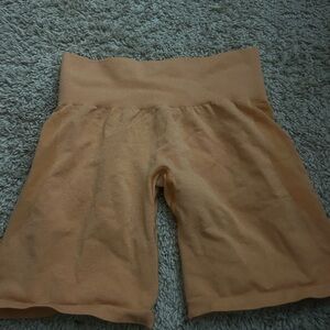 NVGTN Women's Tan Bike Shorts